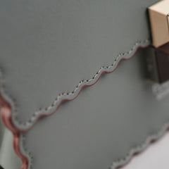 Fendi Kan Small Grey Crossbody