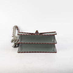 Fendi Kan Small Grey Crossbody