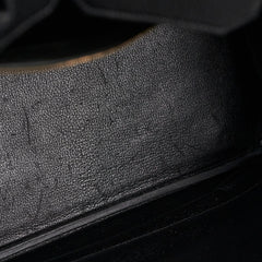 Hermes Birkin 35 Ardennes Black GHW - C Square Stamp