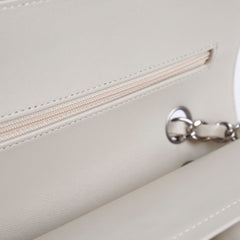 Chanel Classic Flap Small Lambskin Chevron Cream - Series 31