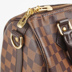 Louis Vuitton Speedy 25 Bandoulliere Damier Ebene