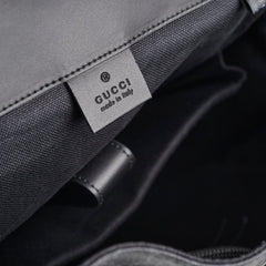 Gucci Monogram Black Men's Backpack