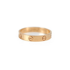 Cartier Love Ring Weddng Band Yellow Gold Size 60
