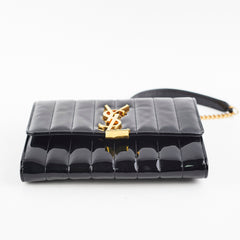Saint Laurent Vicky Crossbody Bag Black