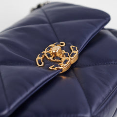 Chanel 19 Small Navy Crossbody - Series 30