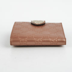 Gucci GG Supreme Wallet Pink