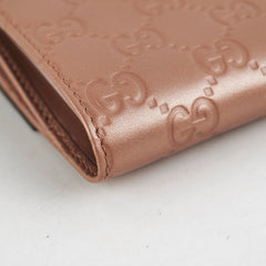 Gucci GG Supreme Wallet Pink