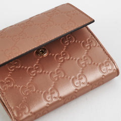 Gucci GG Supreme Wallet Pink