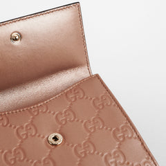 Gucci GG Supreme Wallet Pink