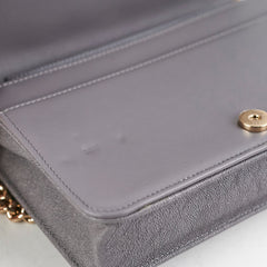 Deal of the Week - Chanel Boy Caviar Wallet On Chain Grey -30 Series