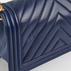 Chanel Old Medium Boy Blue