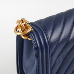 Chanel Old Medium Boy Blue