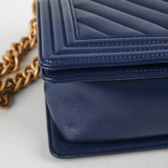 Chanel Old Medium Boy Blue