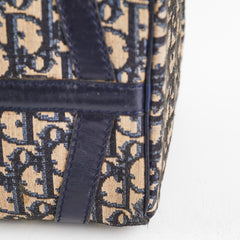 Christian Dior Boston Navy Monogram Bag