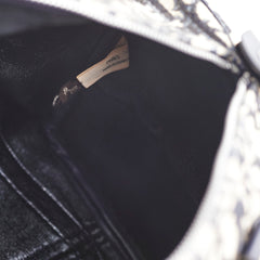 Christian Dior Boston Navy Monogram Bag