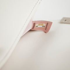 Chanel Small Boy White with Pearls Bag