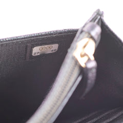 Chanel Wallet on Chain WOC Caviar Iridescence Black