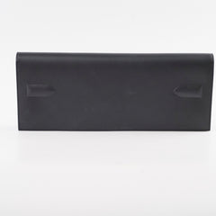 Hermes 29 Birkin Shadow Cut Clutch Noir B Stamp