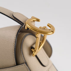 Christian Dior Saddle Bag Beige