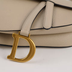 Christian Dior Saddle Bag Beige