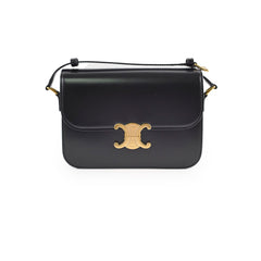 Celine Triomphe Classique Medium Black