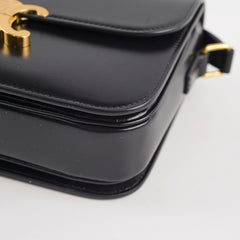 Celine Triomphe Classique Medium Black