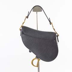 Christian Dior Mini Saddle Bag Black