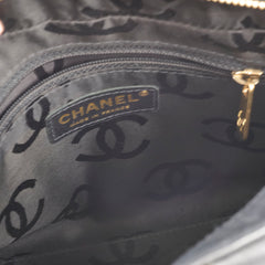Chanel Vintage Wild Stitch Shoulder Bag Black Series 7