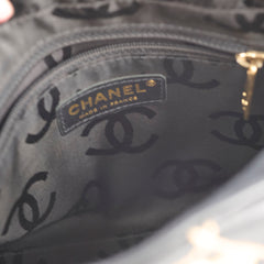 Chanel Vintage Wild Stitch Shoulder Bag Black Series 7