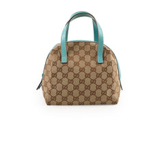 Gucci Balthus Canvas Bag Beige/Blue
