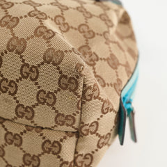 Gucci Balthus Canvas Bag Beige/Blue