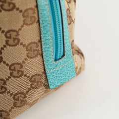 Gucci Balthus Canvas Bag Beige/Blue