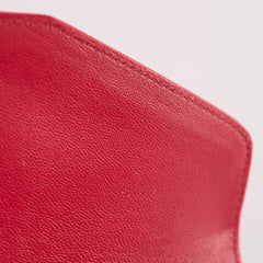 Celine Red C Logo Bag Smooth Calfskin
