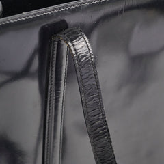 Prada Patent Leather Tote Black