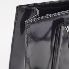 Prada Patent Leather Tote Black