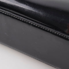 Prada Patent Leather Tote Black