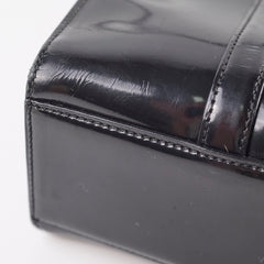 Prada Patent Leather Tote Black