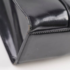 Prada Patent Leather Tote Black