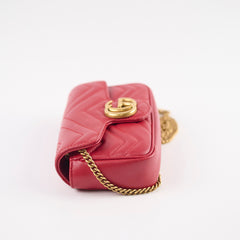 Gucci Supermini Marmont Red