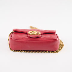 Gucci Supermini Marmont Red