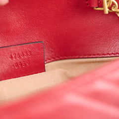 Gucci Supermini Marmont Red