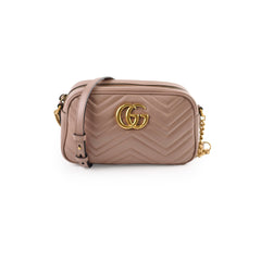 Gucci Marmont Camera Bag Dusty Pink