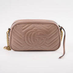 Gucci Marmont Camera Bag Dusty Pink