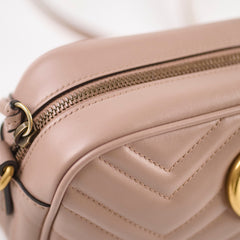 Gucci Marmont Camera Bag Dusty Pink