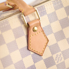 Louis Vuitton Speedy 30 Damier Azur