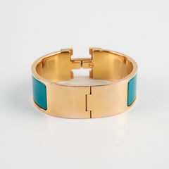 Hermes H Clic GM Turquoise
