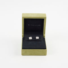 Van Cleef & Arpels Sweet Alhambra White Gold Diamond Earrings