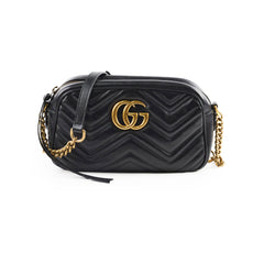 Gucci Marmont Camera Bag Black