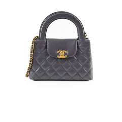 Chanel Mini Kelly Shopping Tote Bag Grey 2024