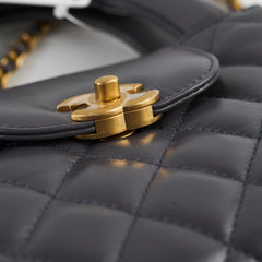 Chanel Mini Kelly Shopping Tote Bag Grey 2024